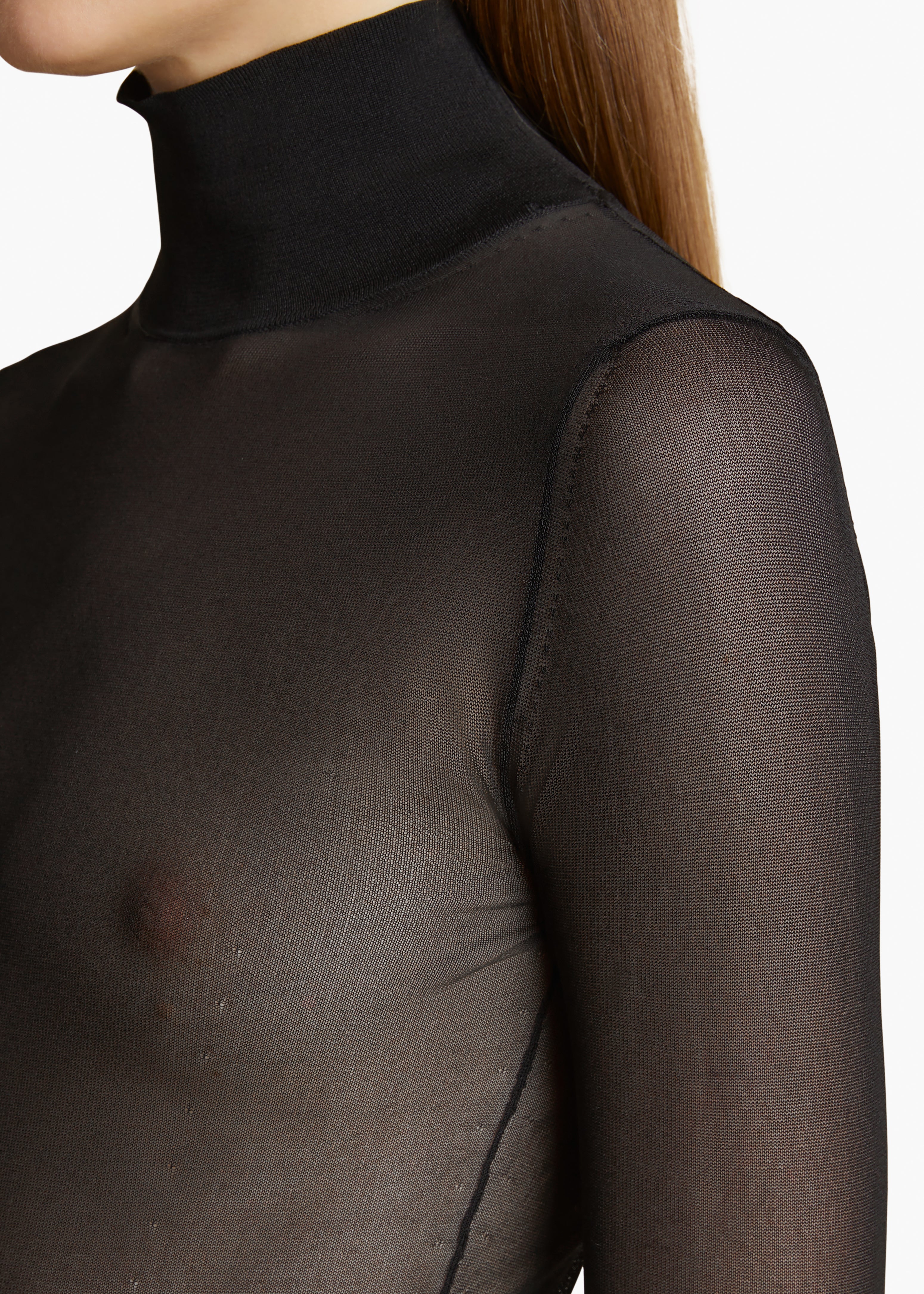 TALLIN BODYSUIT IN BLACK DETAILED VIEW 1