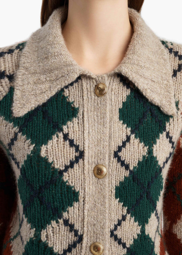 TAMIR CARDIGAN PRIMARY MULTI 18370552 786 D