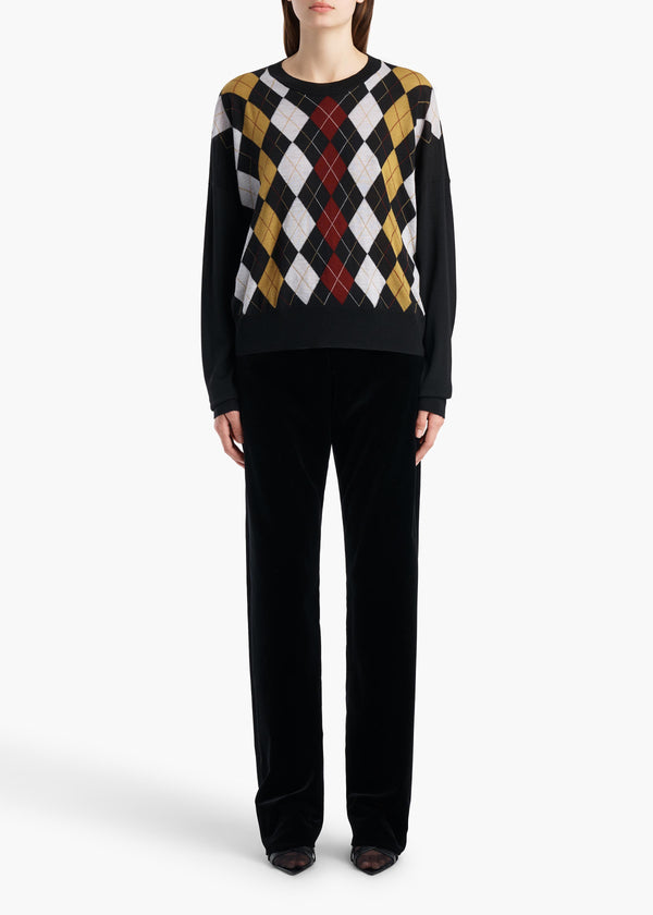 TAMMY SWEATER BLACK MULTI 18400551 283 A STYLED