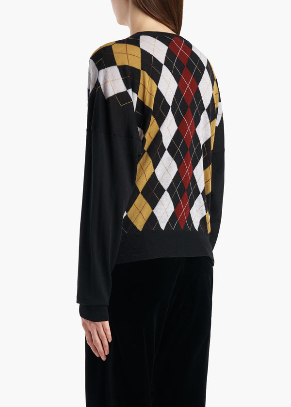 TAMMY SWEATER BLACK MULTI 18400551 283 C