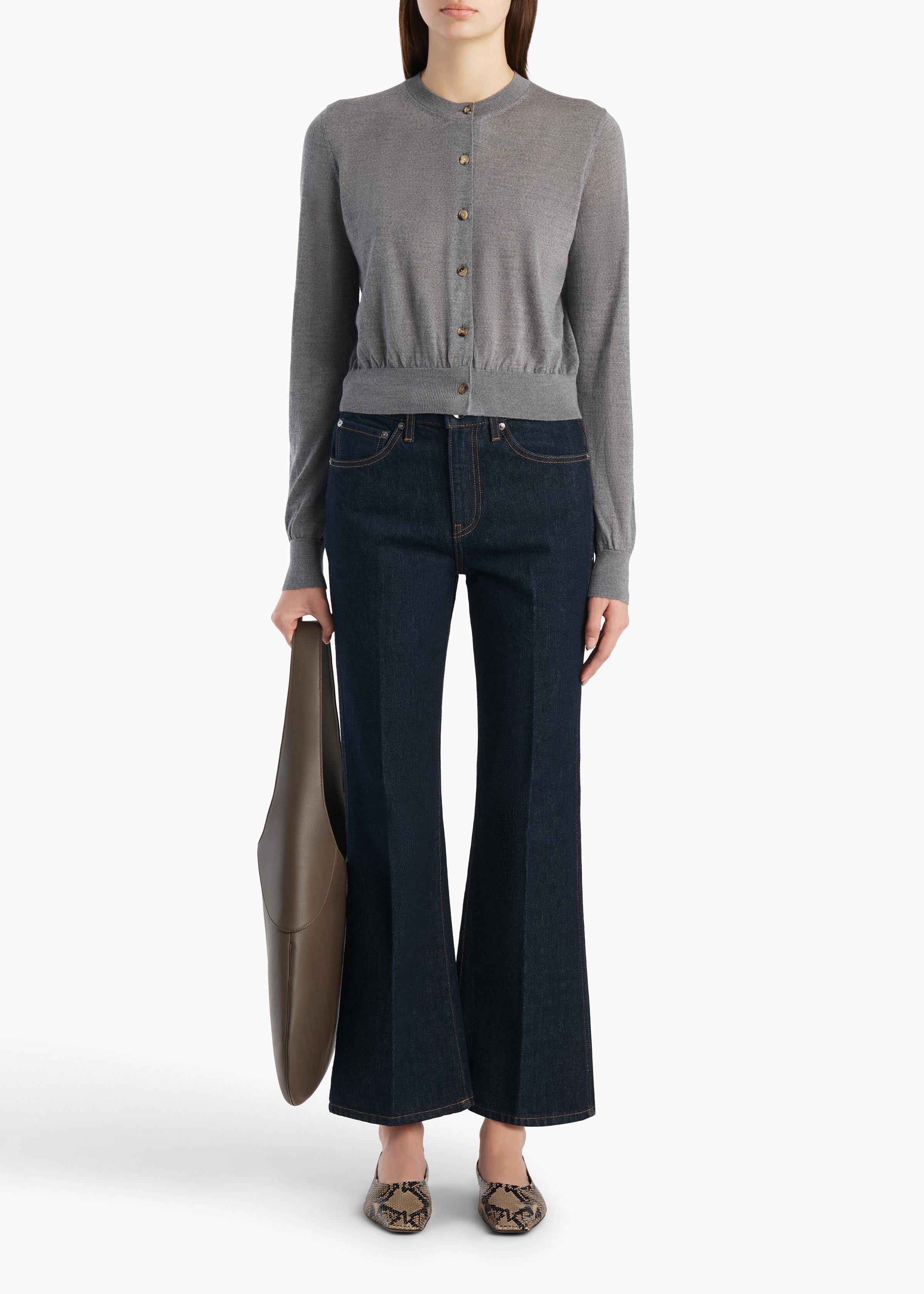Tansy Cardigan in Sterling