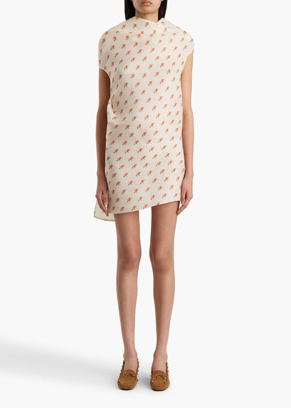 TATIA DRESS DITSY ROSE CREAM 56243020 664 A STYLED