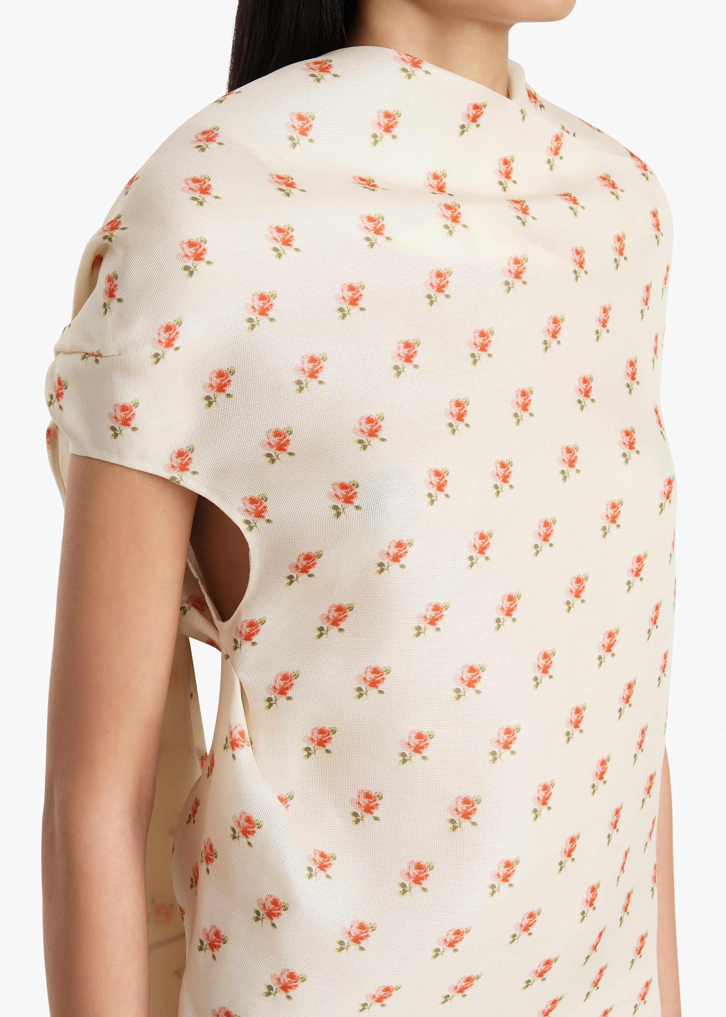 TATIA DRESS DITSY ROSE CREAM 56243020 664 D