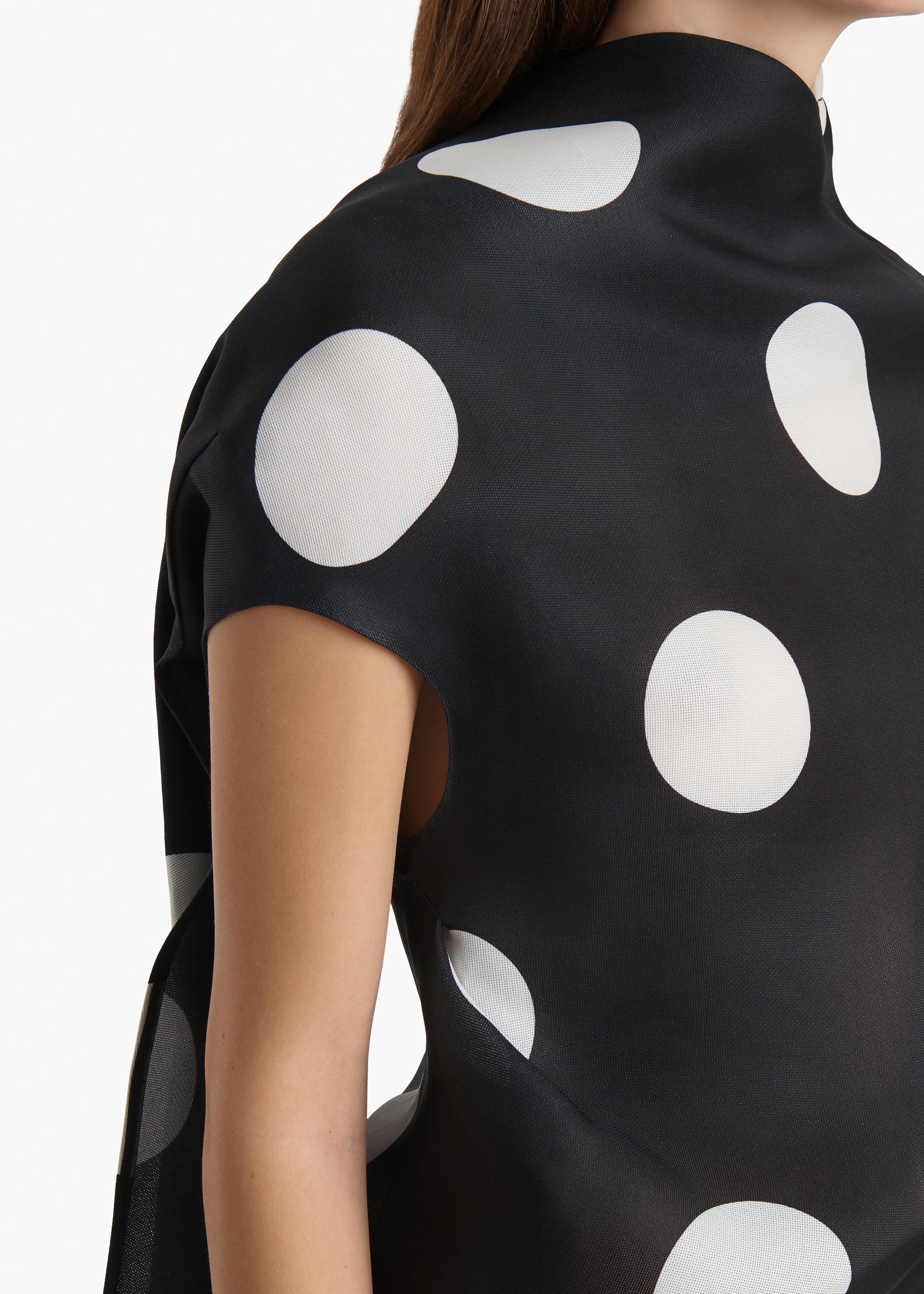TATIA DRESS LARGE DOT BLACK 56243020 661 D