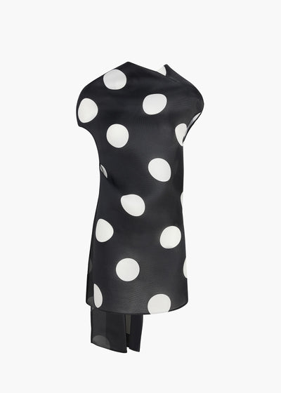 TATIA DRESS LARGE DOT BLACK 56243020 661 GHOST