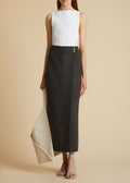 The Terno Skirt in Grey