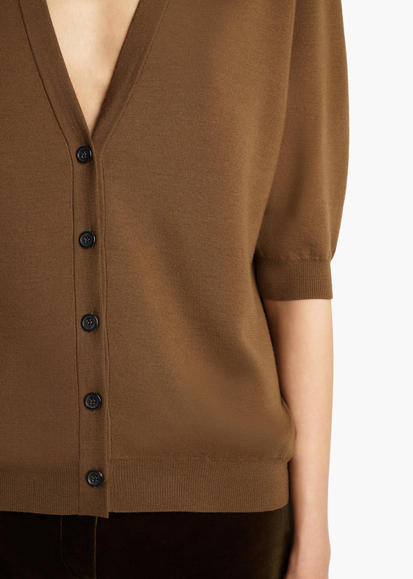 THEODORA CARDIGAN BROWN 18427544 900 D