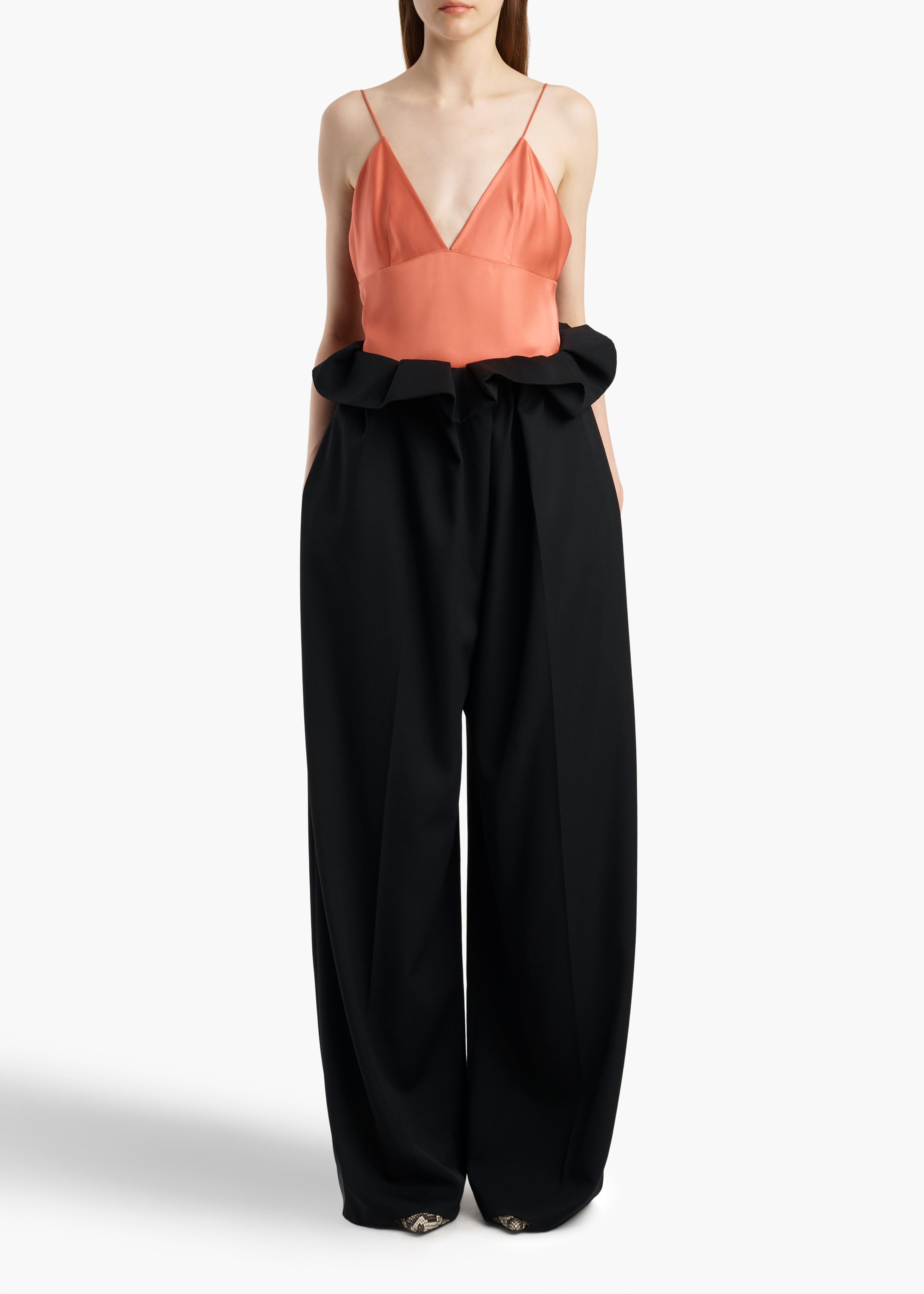 KHAITE  - Timy Top in Dahlia