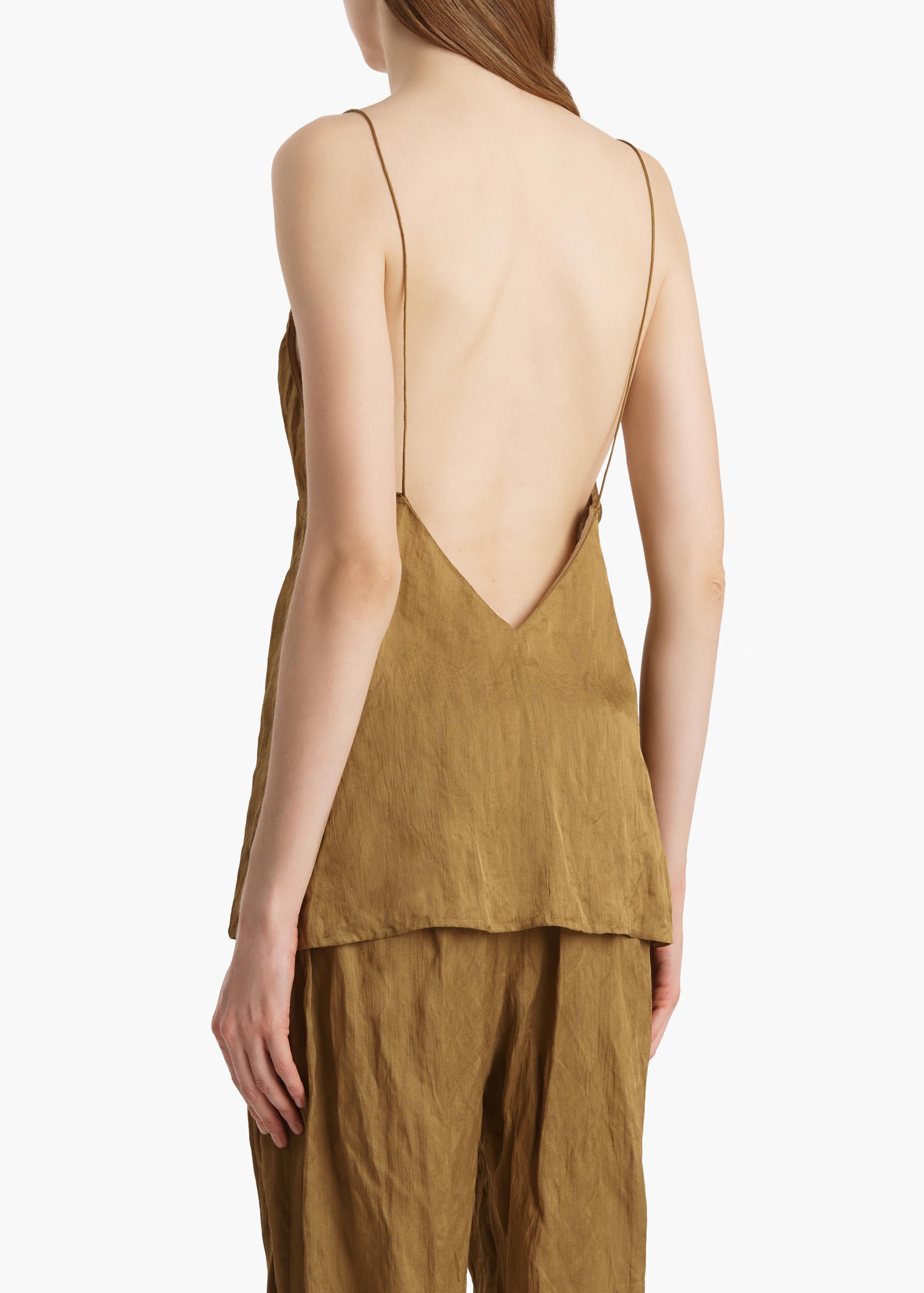 Timy Top in Golden Ochre – KHAITE