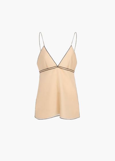 TIMY TOP TEA STAIN ORGANZA 24661412 459 GHOST