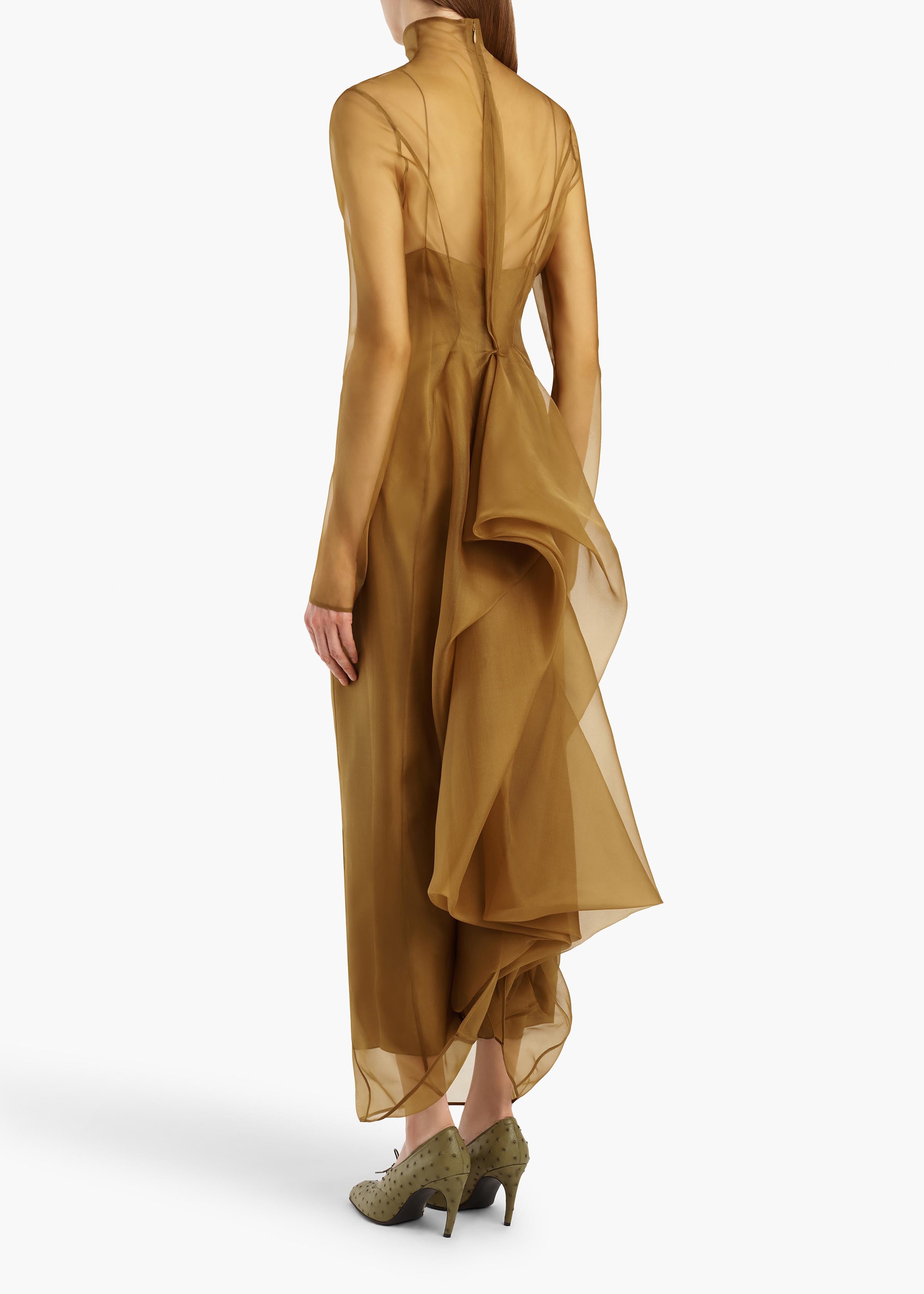 KHAITE  - Toldo Dress in Bronze