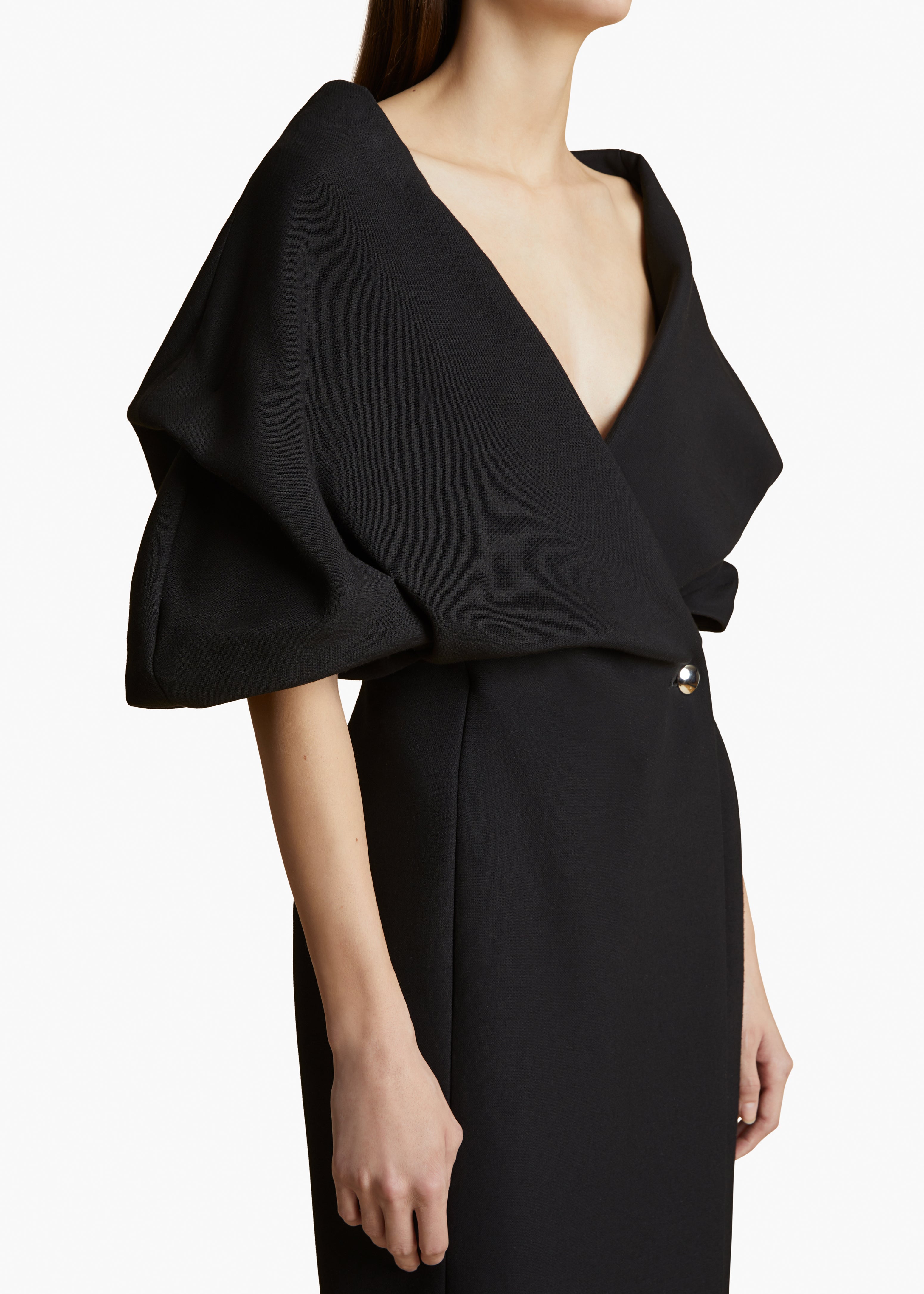 KHAITE LLC - Truman Dress in Black