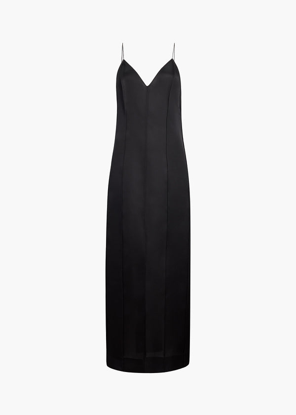 Tully Dress in Black FLAT VIEW