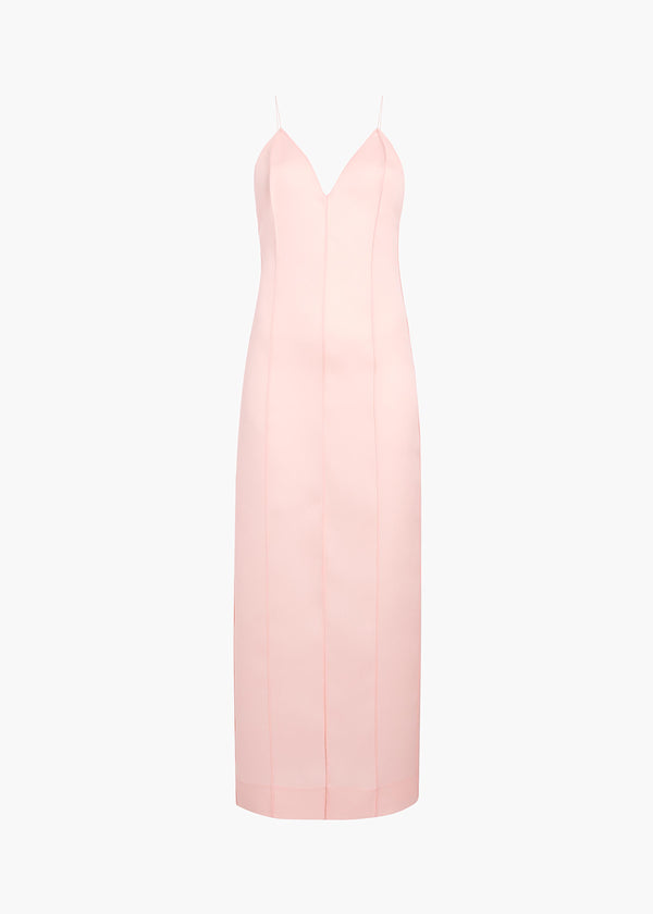 Tully Dress in Soft Pink FLAT VIEW