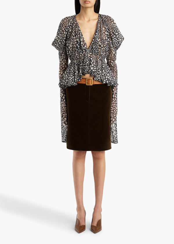 TYLAR TOP DARK NAVY CREAM 25543378 842 A STYLED