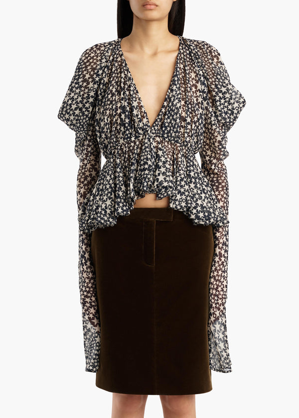 TYLAR TOP DARK NAVY CREAM 25543378 842 B