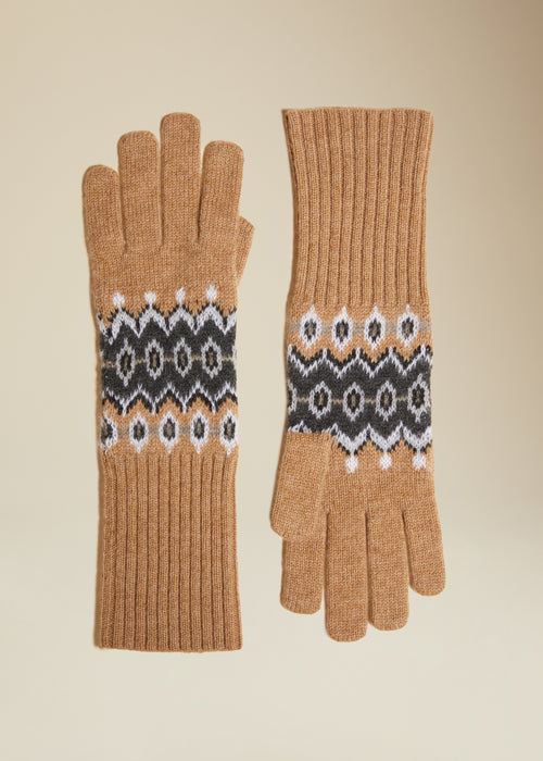 The Vail Glove in Camel Multi