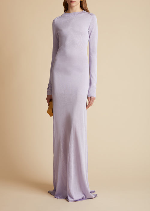 The Valera Dress in Lavender