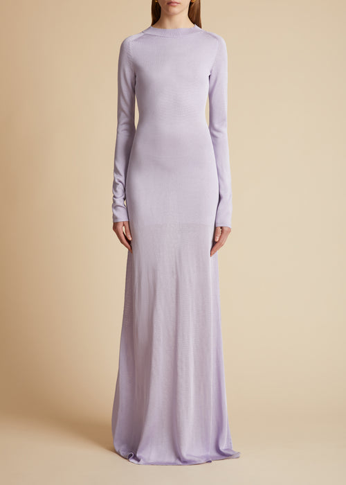 The Valera Dress in Lavender