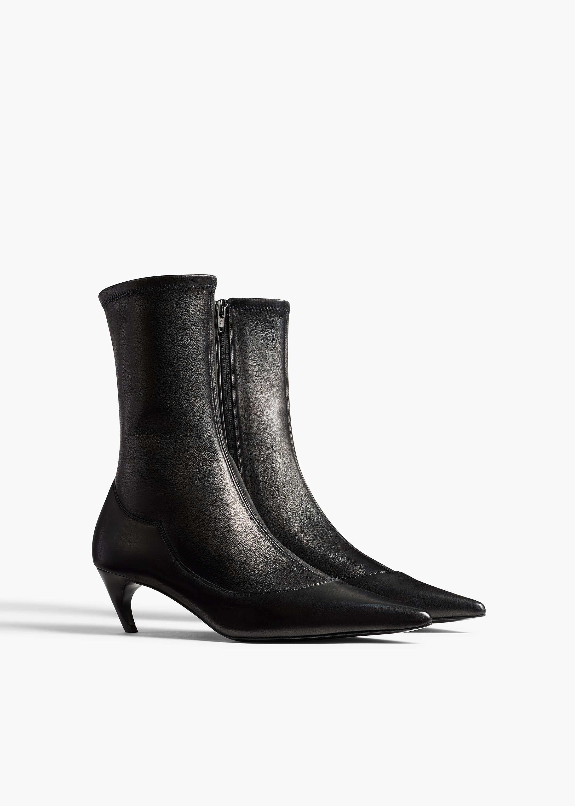 VALERIE MID CALF BOOT 55 BLACK F1137 994 200 B