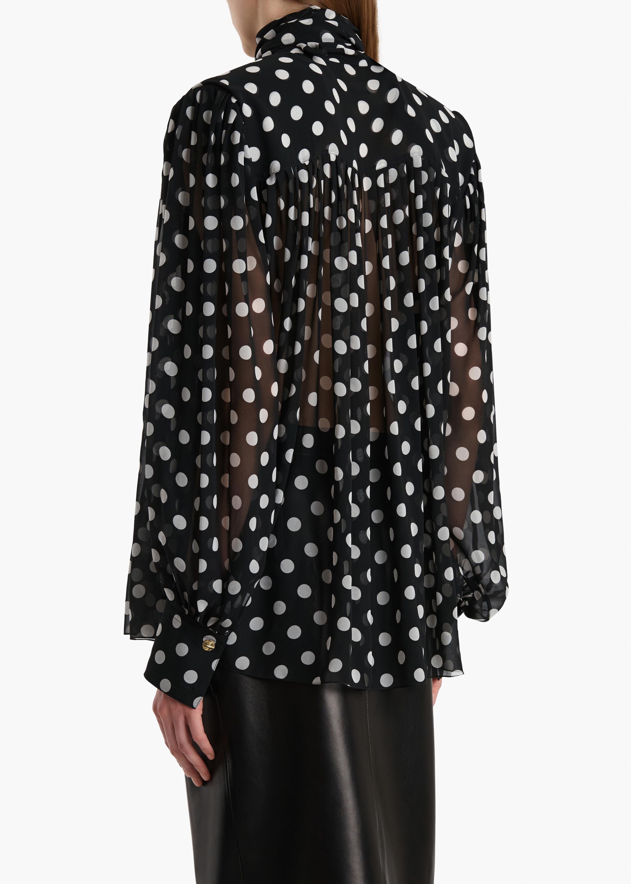 VALI TOP MEDIUM DOT BLACK 24603374 663 C