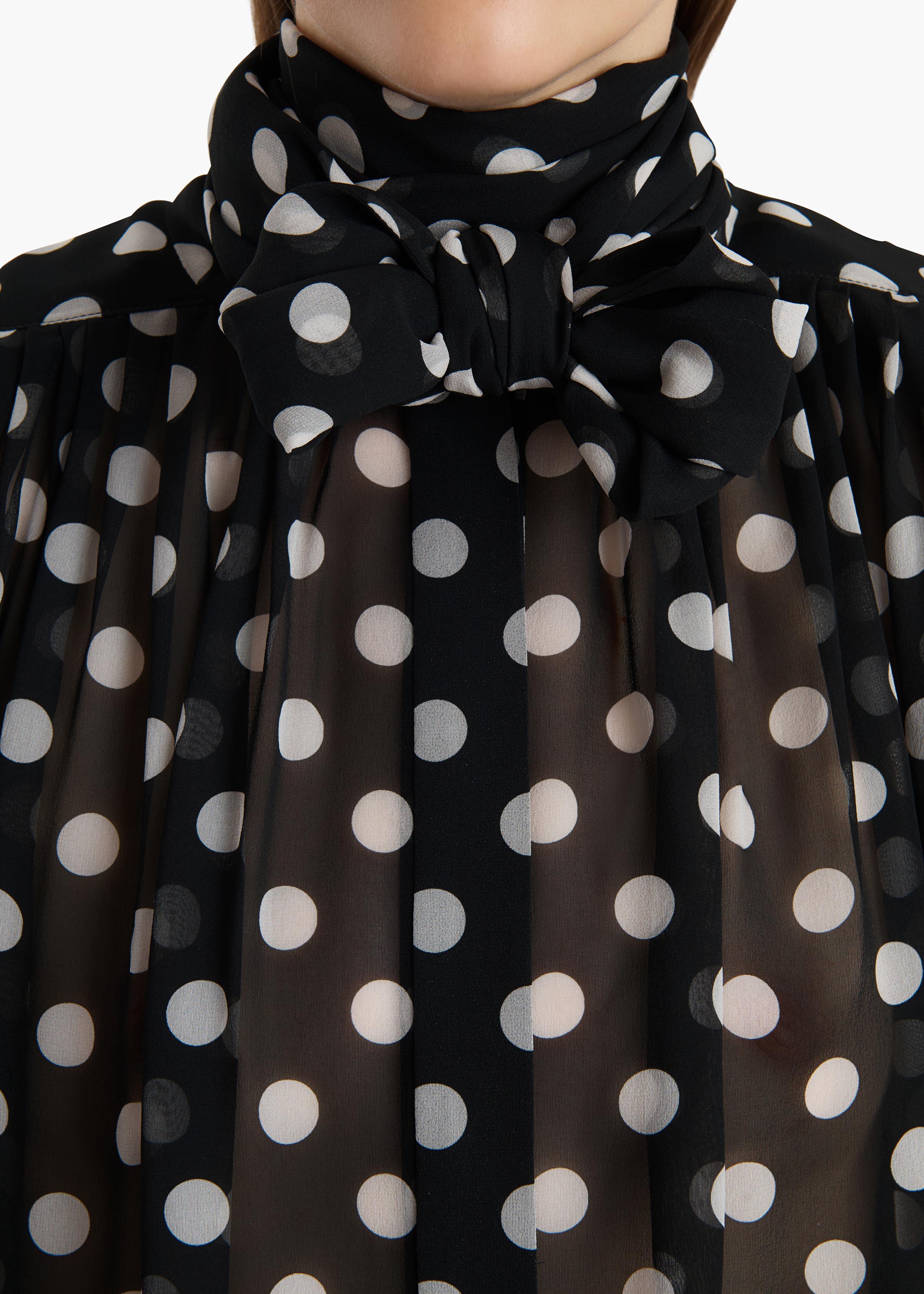 VALI TOP MEDIUM DOT BLACK 24603374 663 D