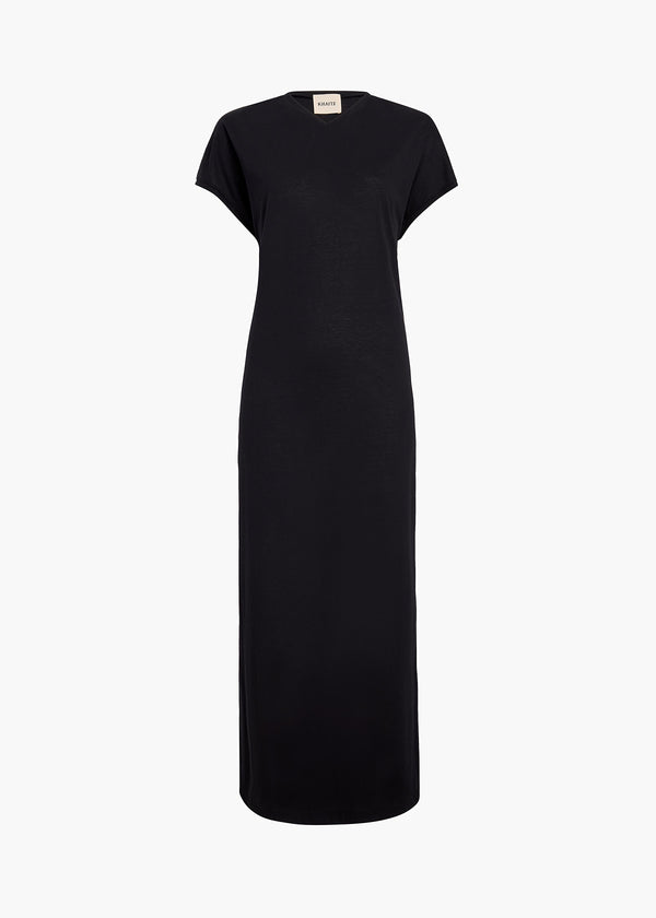 Verda Dress in Black FLAT VIEW