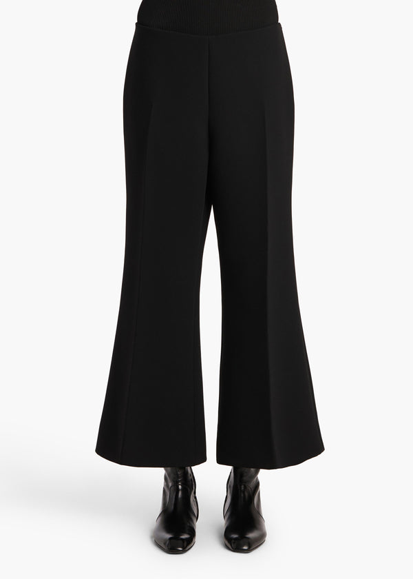 Walter Pant in Black FRONT VIEW