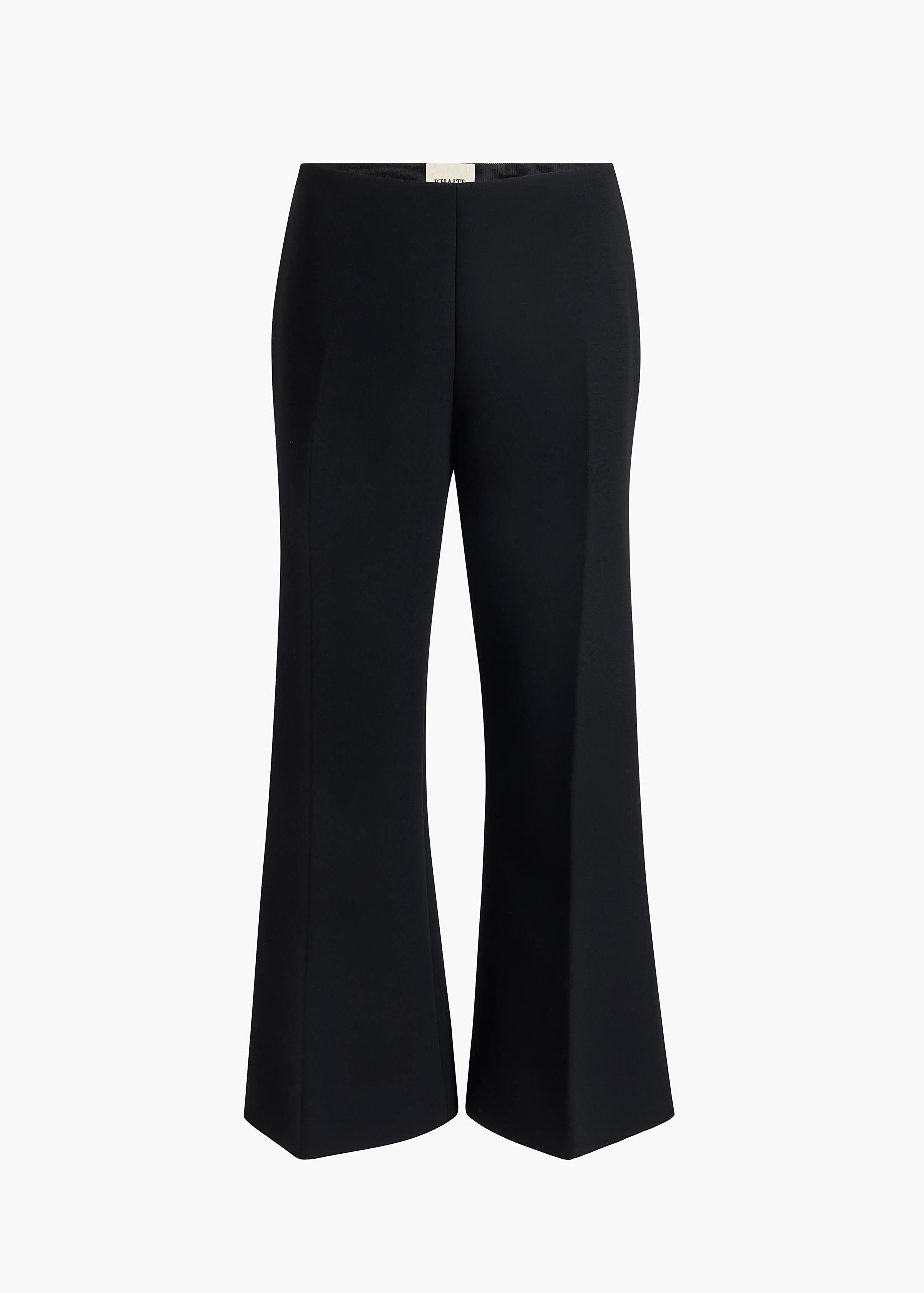 Walter Pant in Black Crepe