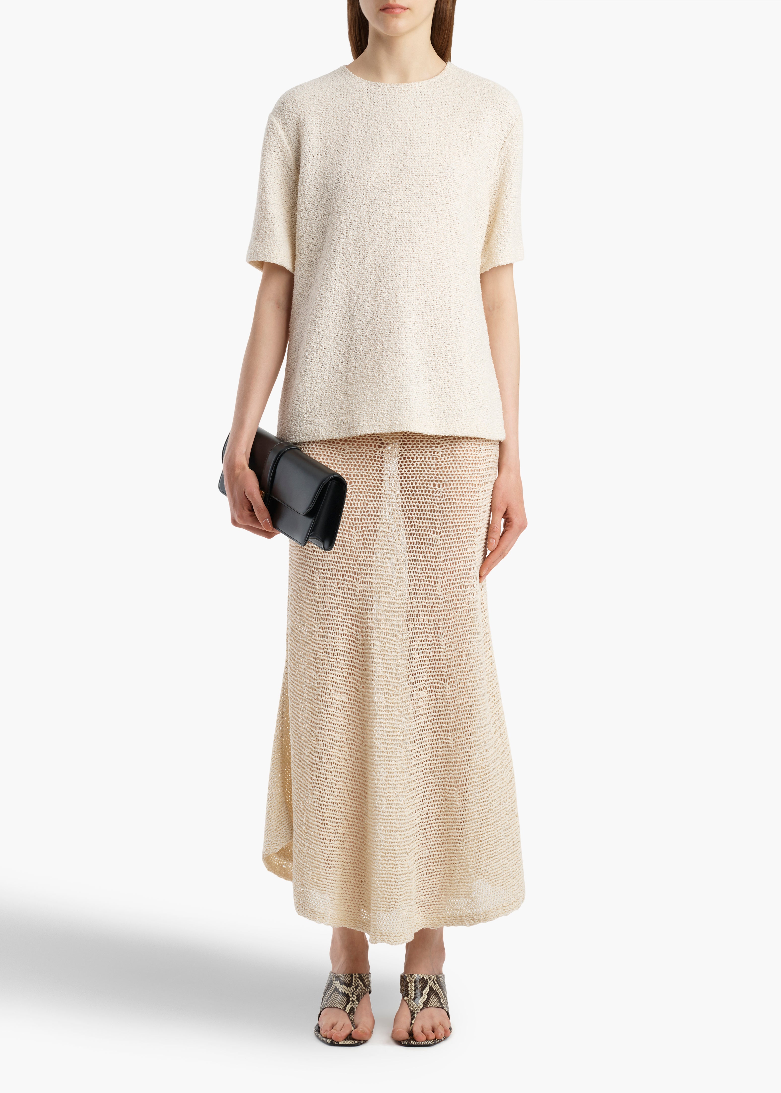 KHAITE  - Web Top in Natural