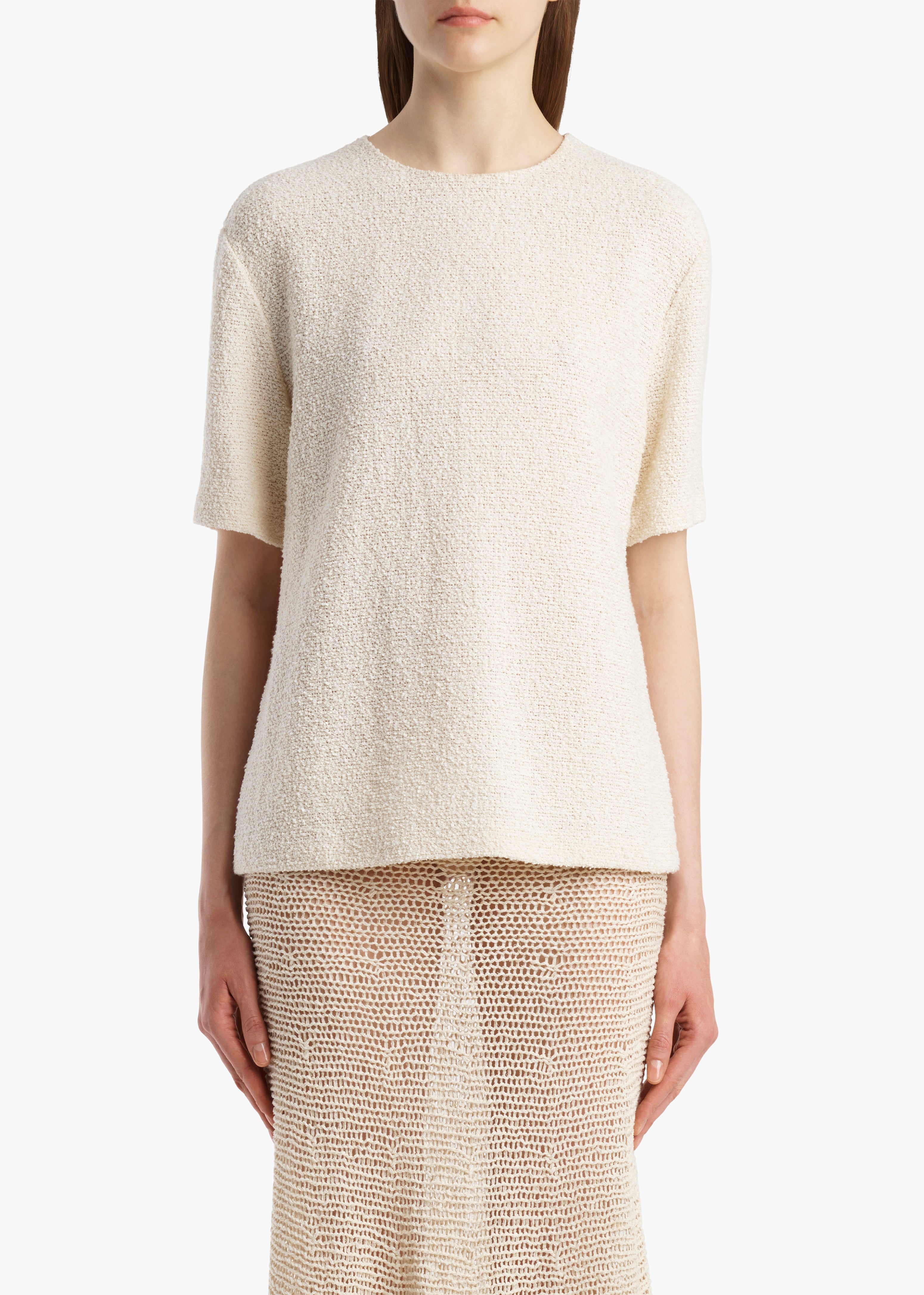 KHAITE  - Web Top in Natural