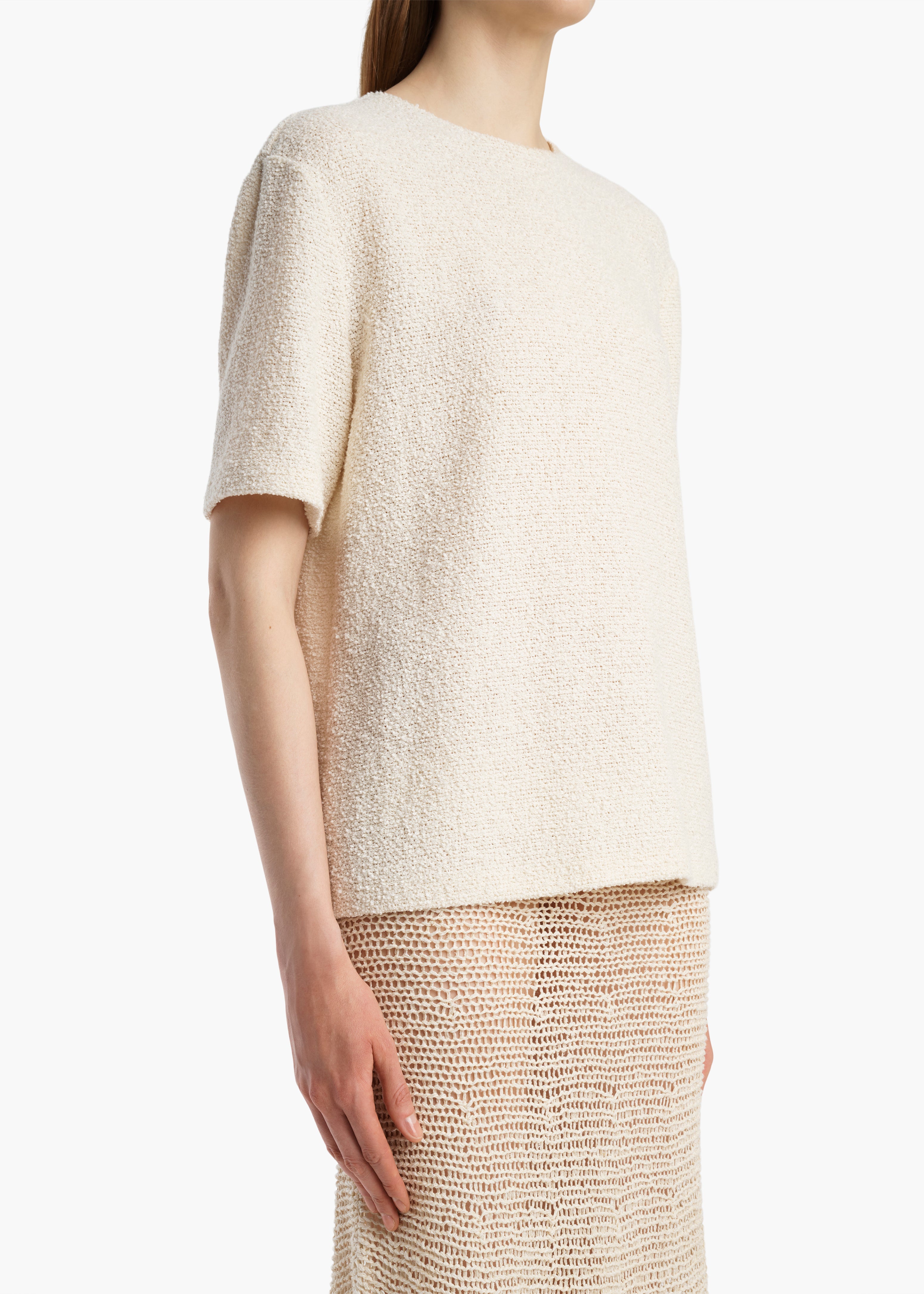 KHAITE  - Web Top in Natural