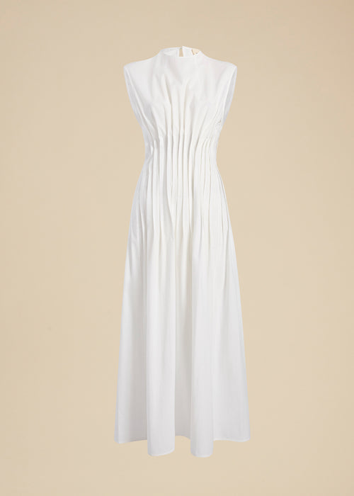 The Wes Dress in White