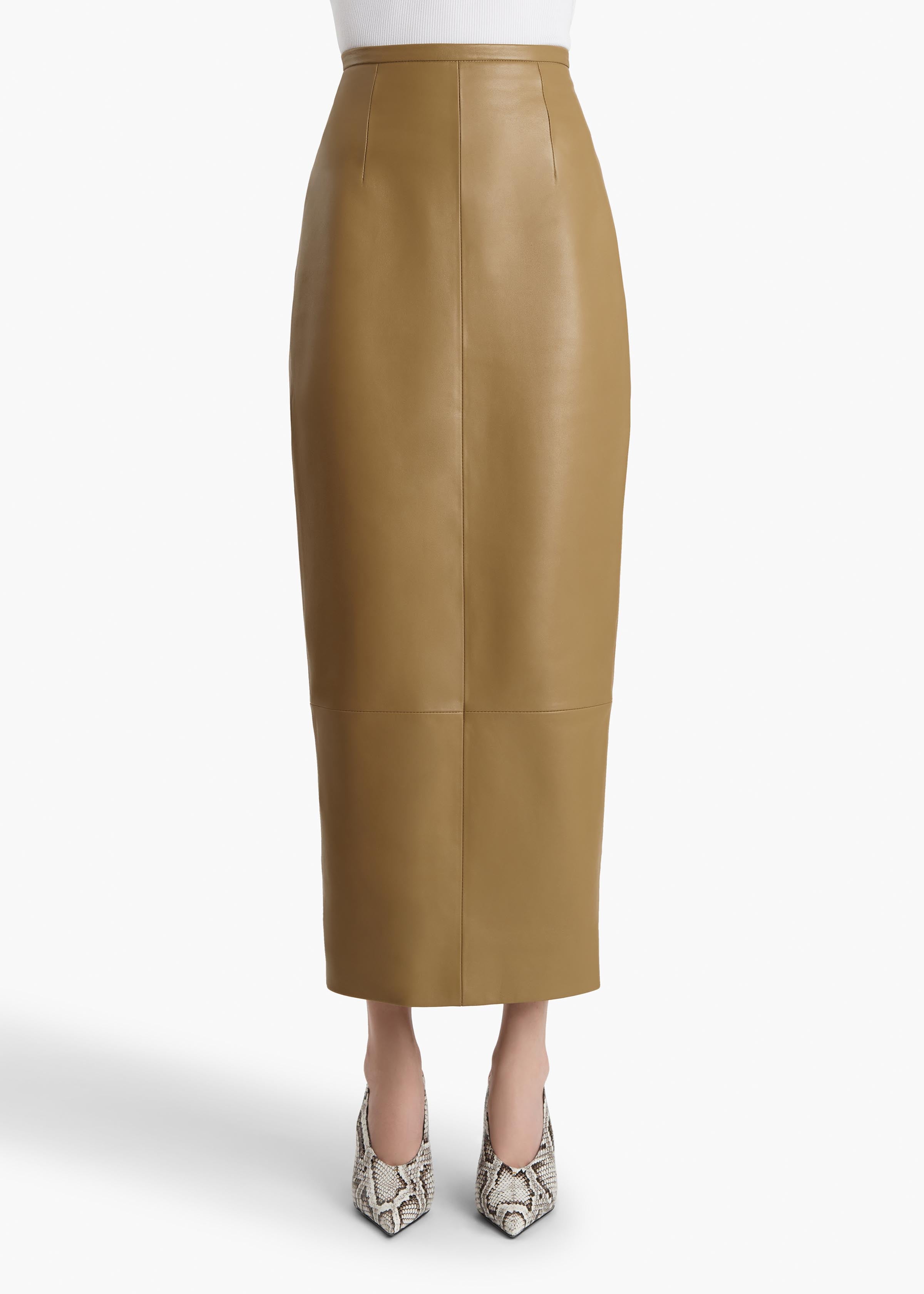 Winton Skirt in Golden Ochre