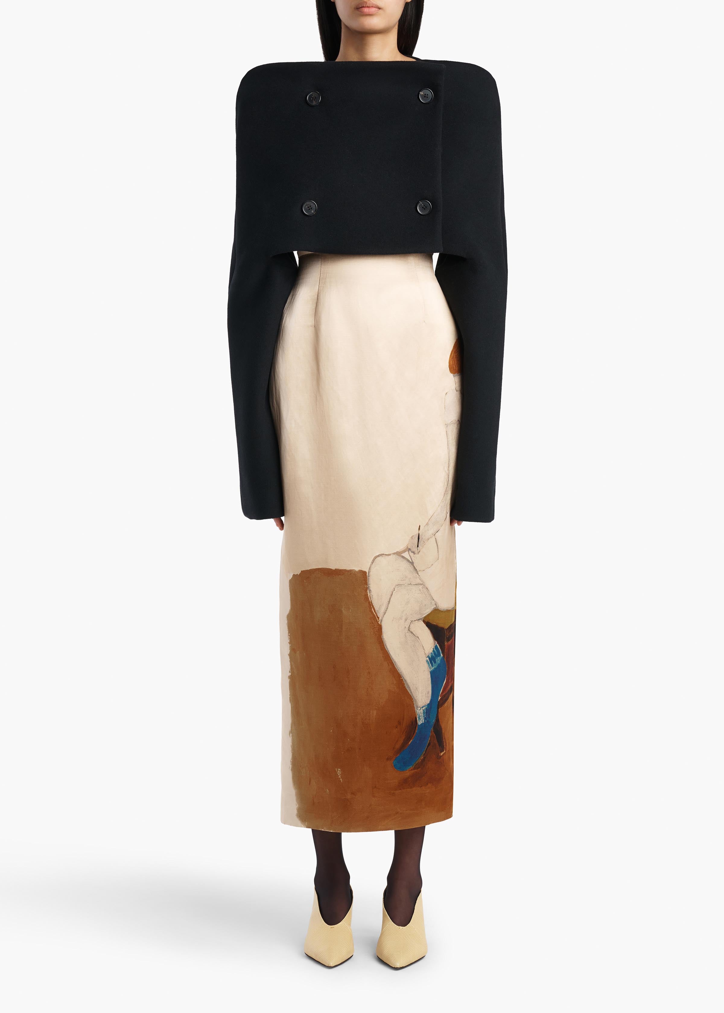 WINTON SKIRT LADY PRINT 41814253 689 A STYLED