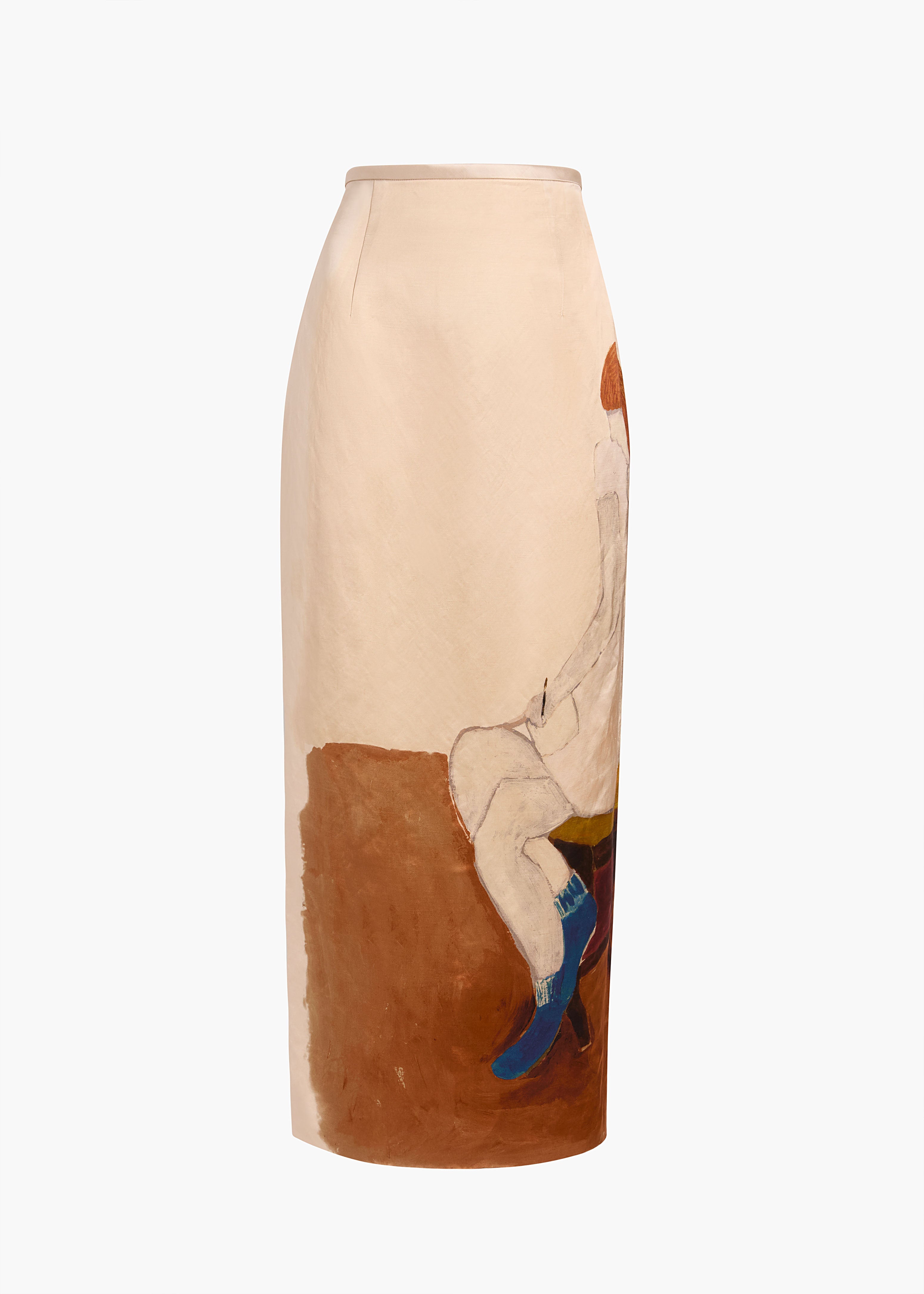 WINTON SKIRT LADY PRINT 41814253 689 GHOST