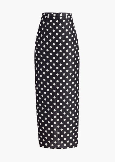 WINTON SKIRT MEDIUM DOT BLACK 41813020 663 GHOST