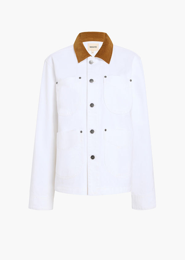 WYATT JACKET WHITE 1192913100 100 GHOST