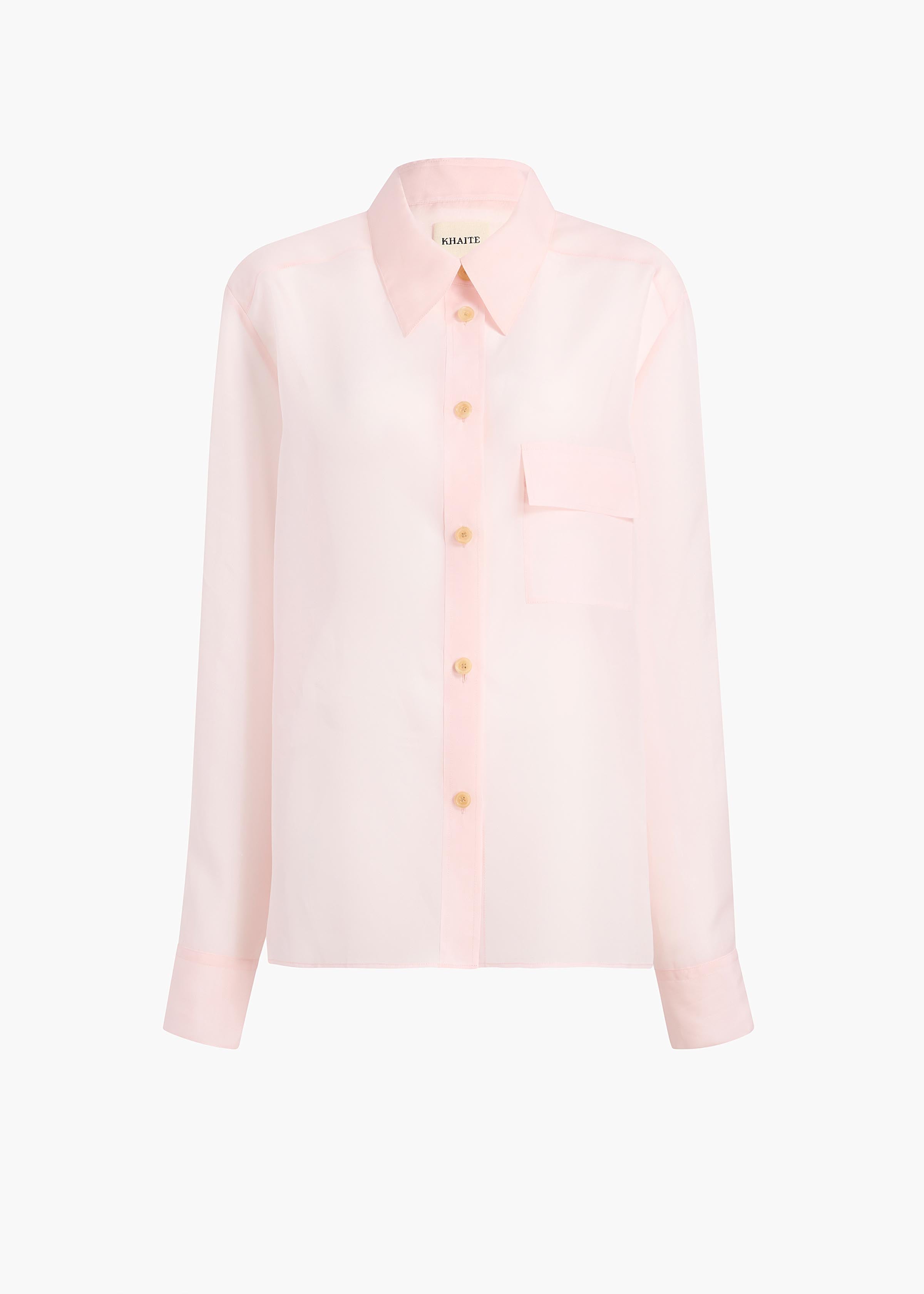 Yatty Top in Soft Pink FLAT VIEW