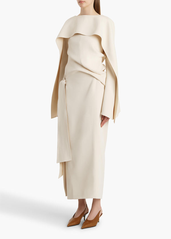 YON DRESS CREAM 56144070 103 A STYLED