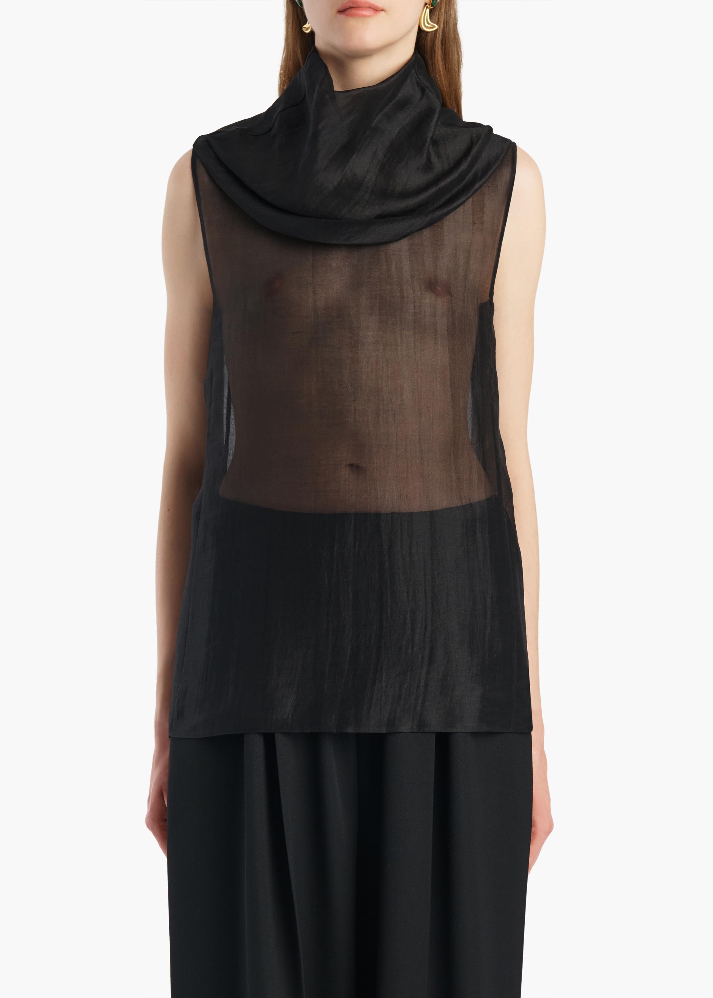 Zelda Top in Black