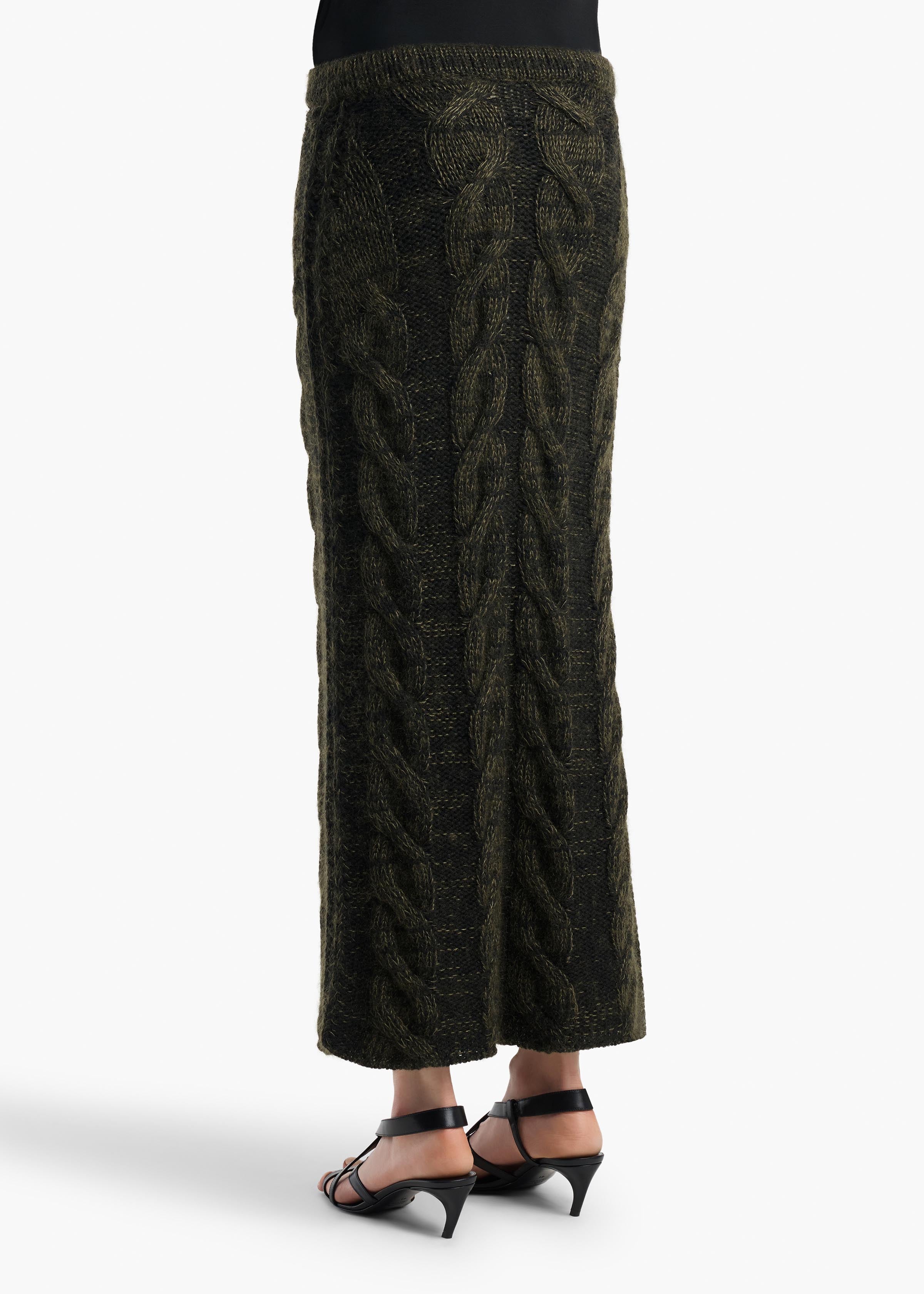 ZIVA SKIRT BLACK OLIVE MULTI 18387675 793 C