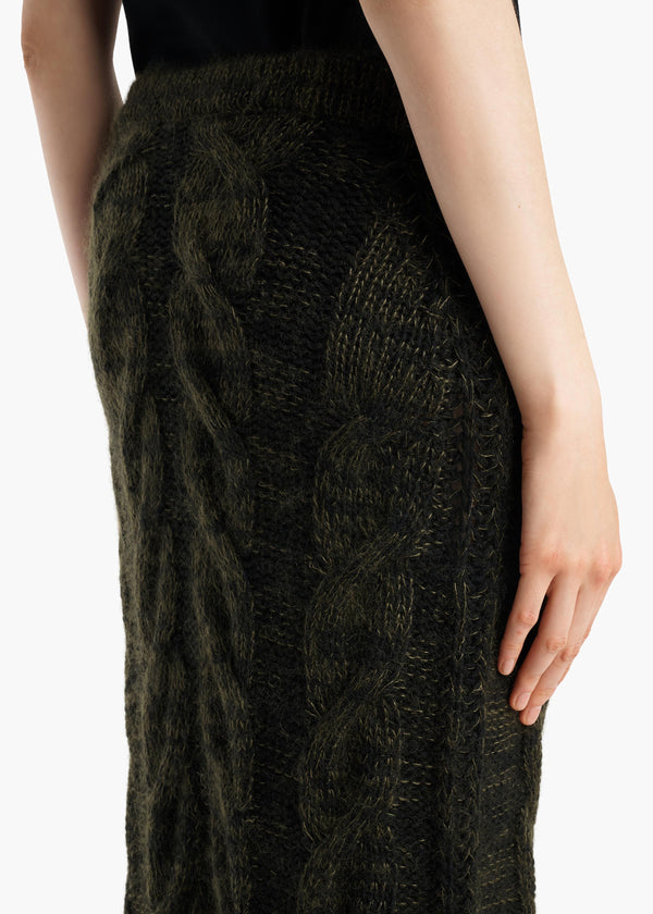 ZIVA SKIRT BLACK OLIVE MULTI 18387675 793 E