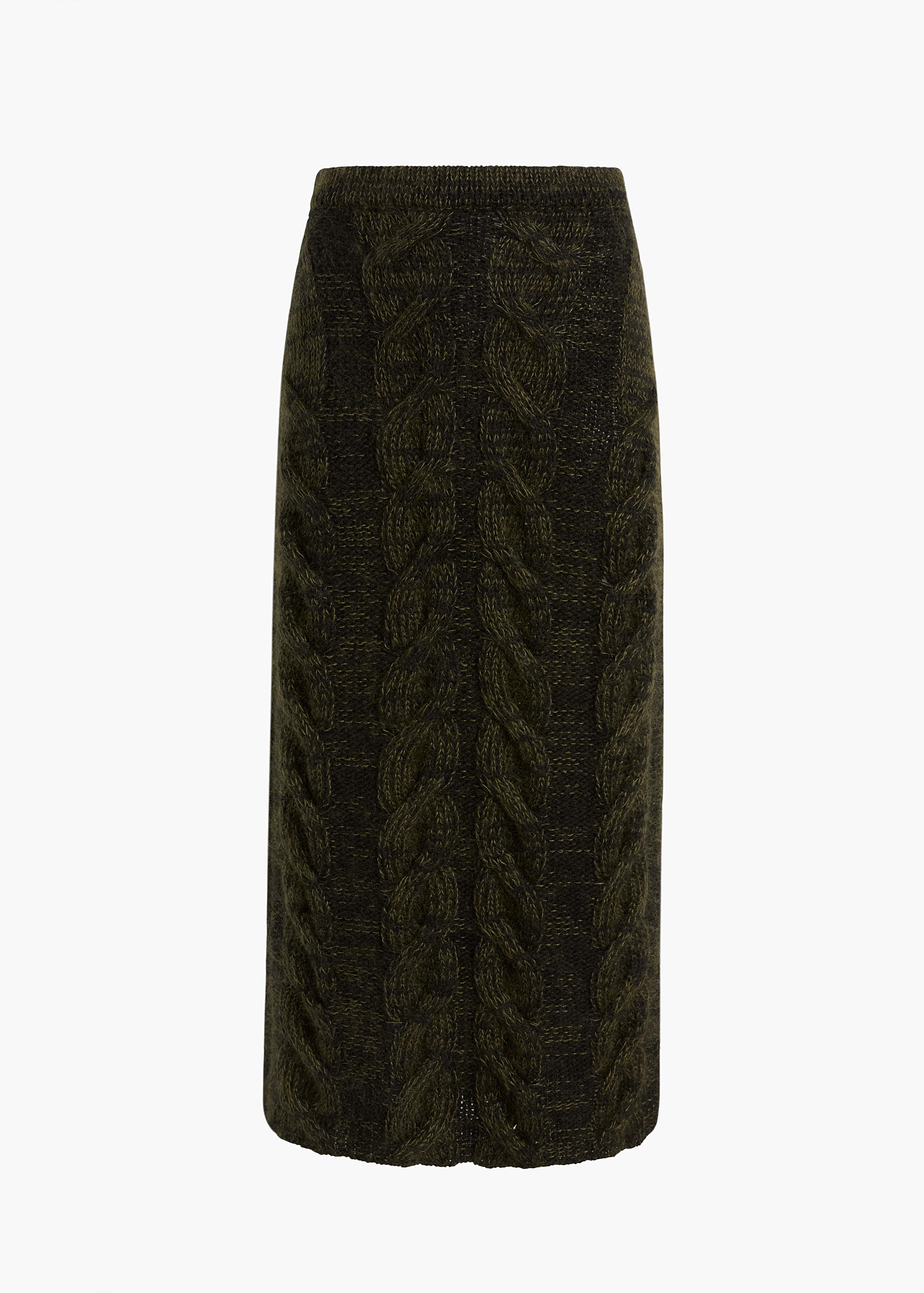 ZIVA SKIRT BLACK OLIVE MULTI 18387675 793 GHOST