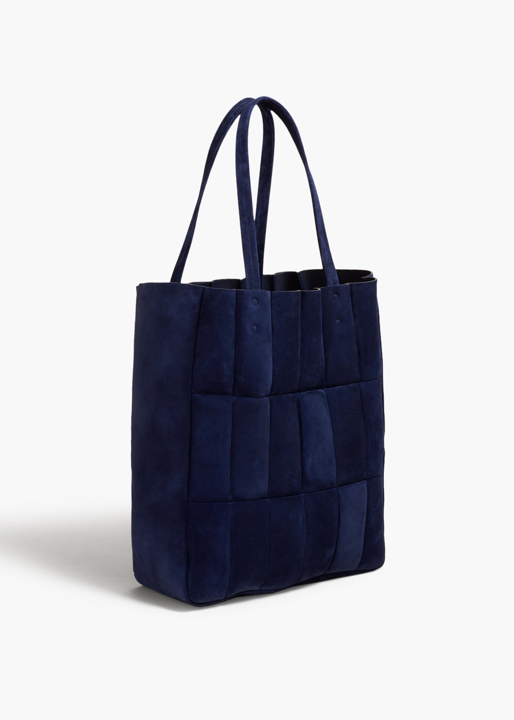 KHAITE - Zoe Tote in Midnight Suede