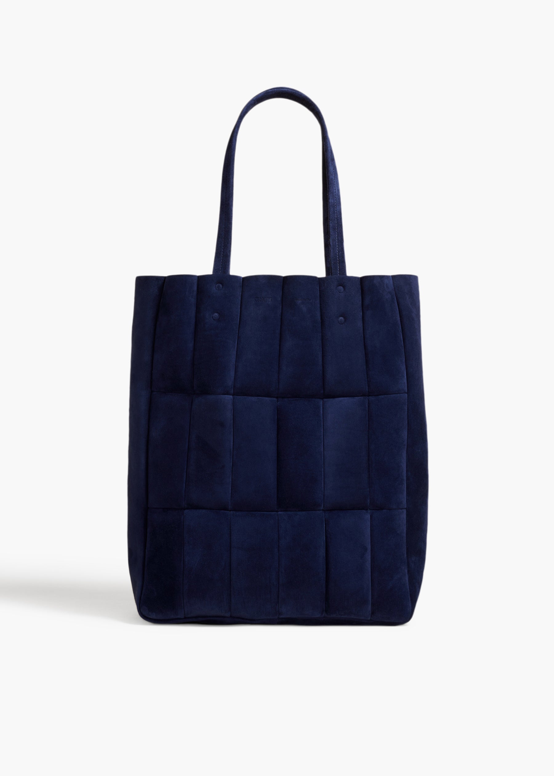 KHAITE - Zoe Tote in Midnight Suede