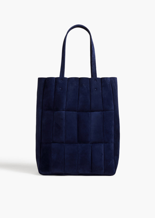 Zoe Tote in Midnight Suede