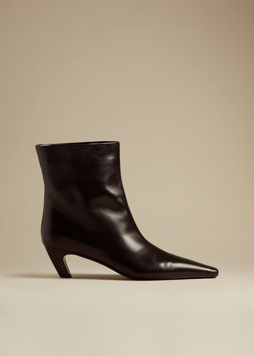 The Arizona Boot in Black Leather