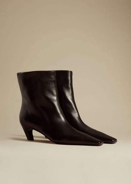 The Arizona Boot in Black Leather– KHAITE