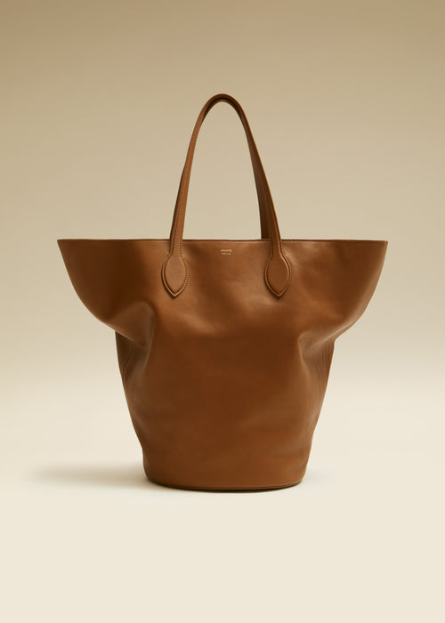 The Medium Osa Tote in Caramel Leather